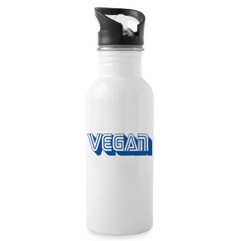 VEGAN COLLECTION CONSOLE GAME VINTAGE - 20 oz Water Bottle - white - Right