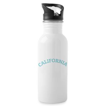 California - 20 oz Water Bottle - white - Right