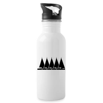 Sailing Boats - 20 oz Water Bottle - white - Right