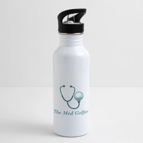 The Med Golfer - Doctor Golf Gift Tee for Men - 20 oz Water Bottle