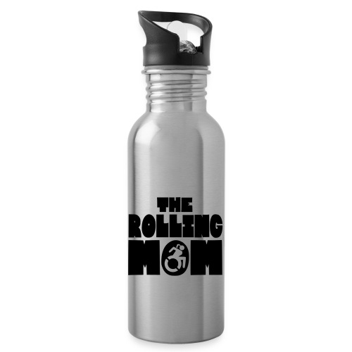 Rolling mom in wheelchair - Water Bottle