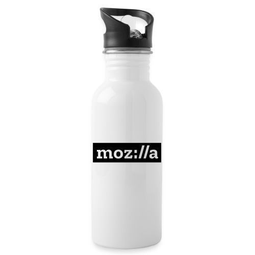 moz logo white - Water Bottle