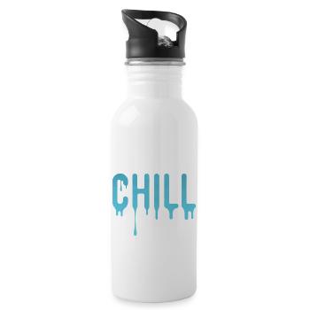 Chill - 20 oz Water Bottle - white - Right