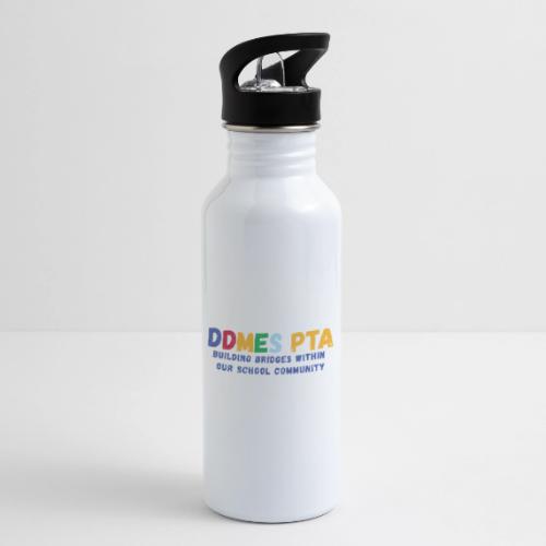 New DDMES PTA Theme Design - 20 oz Water Bottle