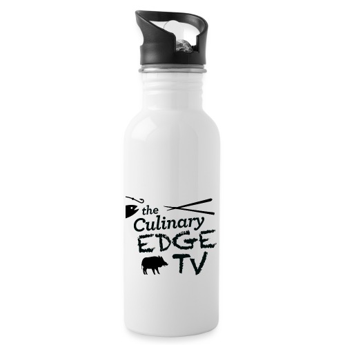 CETV Black Signature Kid and Baby Apparel - 20 oz Water Bottle