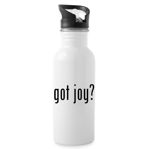 got joy? black - Water Bottle