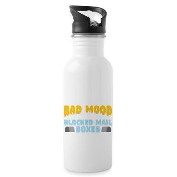 Sleep With A Mailman They Always Deliver Post - 20 oz Water Bottle - white - Right
