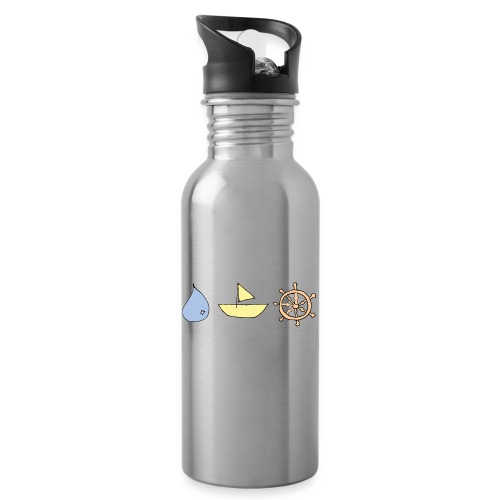 Drop, ship, dharma - Water Bottle
