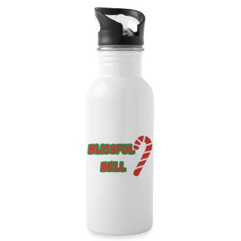 blissful bell - 20 oz Water Bottle - white - Right