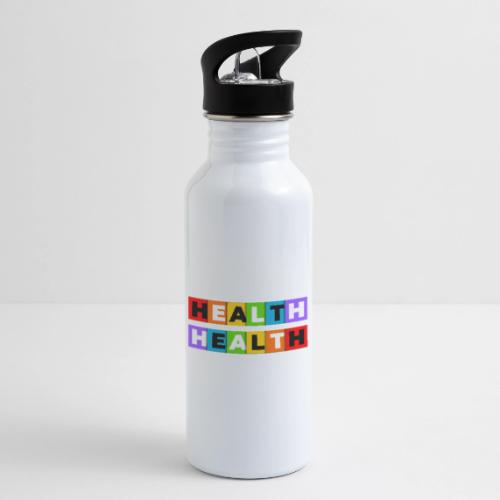 Health in Color - 20 oz Water Bottle