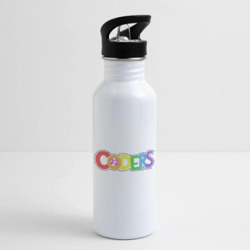 coders22 Logo - 20 oz Water Bottle