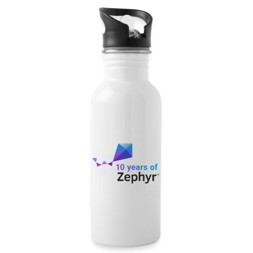 Zephyr 10th Anniversary Stacked Color - 20 oz Water Bottle