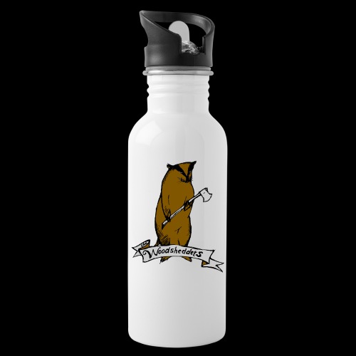 The Woodshedders' Classic Axe-Weilding Badger - Water Bottle