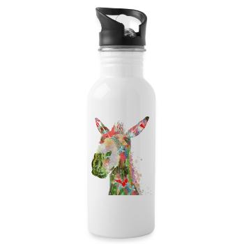 Donkey - 20 oz Water Bottle - white - Right