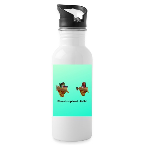 Brother pizza - 20 oz Water Bottle