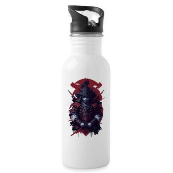 Samurai - 20 oz Water Bottle - white - Right
