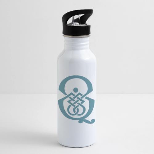 qcpb blue logo - 20 oz Water Bottle