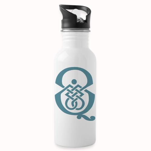 qcpb blue logo - 20 oz Water Bottle