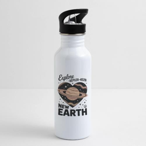 Explore Kepler-452b – New Earth Adventure - 20 oz Water Bottle