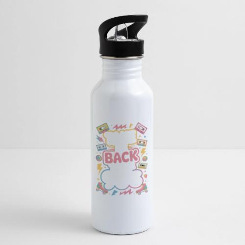 Retro 90s Take Me Back Graphic Art - 20 oz Water Bottle