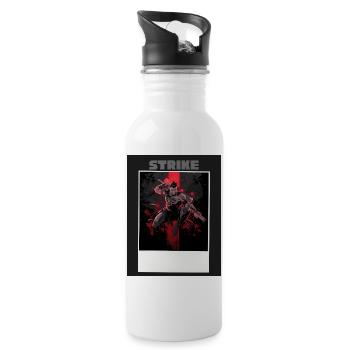 Strike Shadow Soldier - 20 oz Water Bottle - white - Right