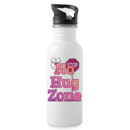 No Hug Zone - 20 oz Water Bottle