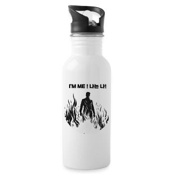 Flamebound Sentinel - 20 oz Water Bottle - white - Right