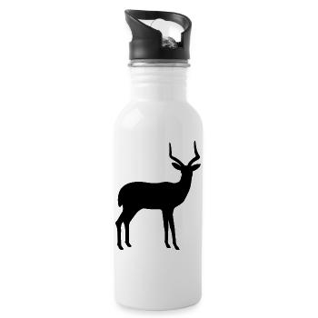 Antelope Wildlife Africa - 20 oz Water Bottle - white - Right