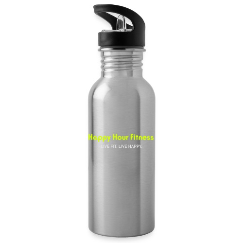 HHF_logotypeandtag - 20 oz Water Bottle