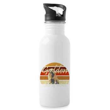 Golden State of Mind - 20 oz Water Bottle - white - Right
