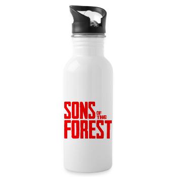 SONS OF THE FOSREST - 20 oz Water Bottle - white - Right