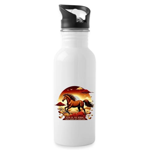 Year of the Horse Sunrise T Shirt, Lunar New Year - 20 oz Water Bottle