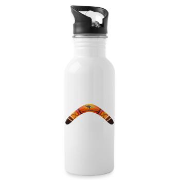 Bumerang - Australien Style - 20 oz Water Bottle - white - Right