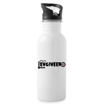 ENGINEER - 20 oz Water Bottle - white - Right