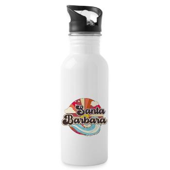 Santa Barbara Serenity - 20 oz Water Bottle - white - Right