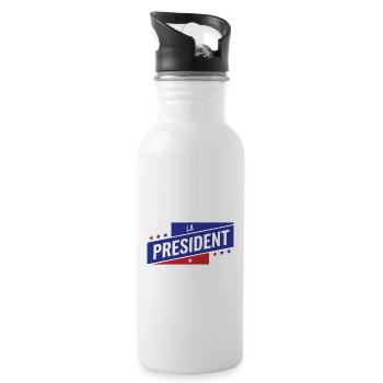USA Election 2024 T shirt design kamala harris - 20 oz Water Bottle - white - Right
