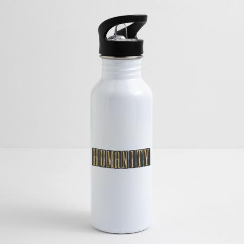 Golden Humanity Statement - 20 oz Water Bottle