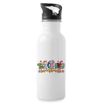 Teaching Sweethearts - 20 oz Water Bottle - white - Right