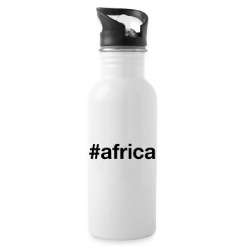 AFRICA - 20 oz Water Bottle - white - Right