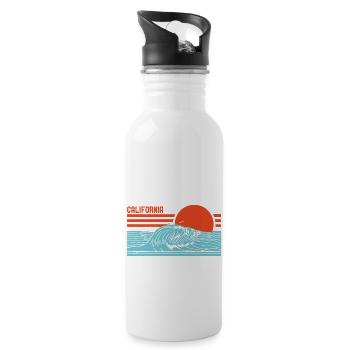 California - 20 oz Water Bottle - white - Right