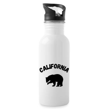 CALIFORNIA - 20 oz Water Bottle - white - Right