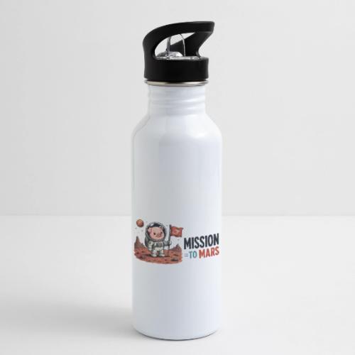 Mission To Mars Space Pig - 20 oz Water Bottle