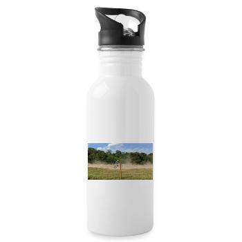 Motocross - 20 oz Water Bottle - white - Right