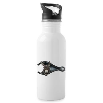 Donkey - 20 oz Water Bottle - white - Right