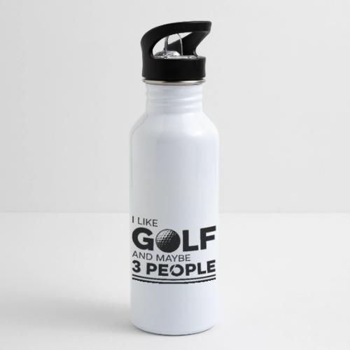 Funny Golf T-Shirt - Golfer Quote Graphic Tee - 20 oz Water Bottle