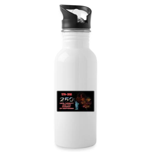 1776 - 2026 - 250 Years USA | Fireworks - 20 oz Water Bottle