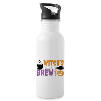 Witch Brew - 20 oz Water Bottle - white - Right