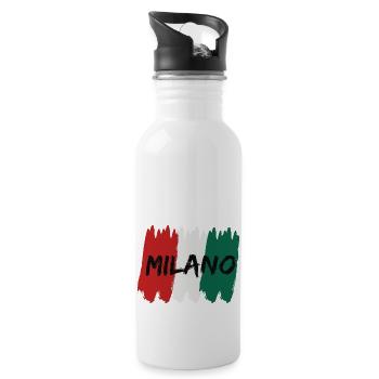 Milano - 20 oz Water Bottle - white - Right