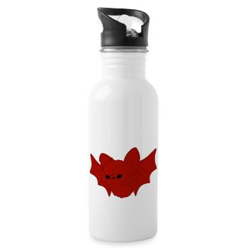 bat - 20 oz Water Bottle - white - Right