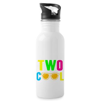 Two Cool - 20 oz Water Bottle - white - Right